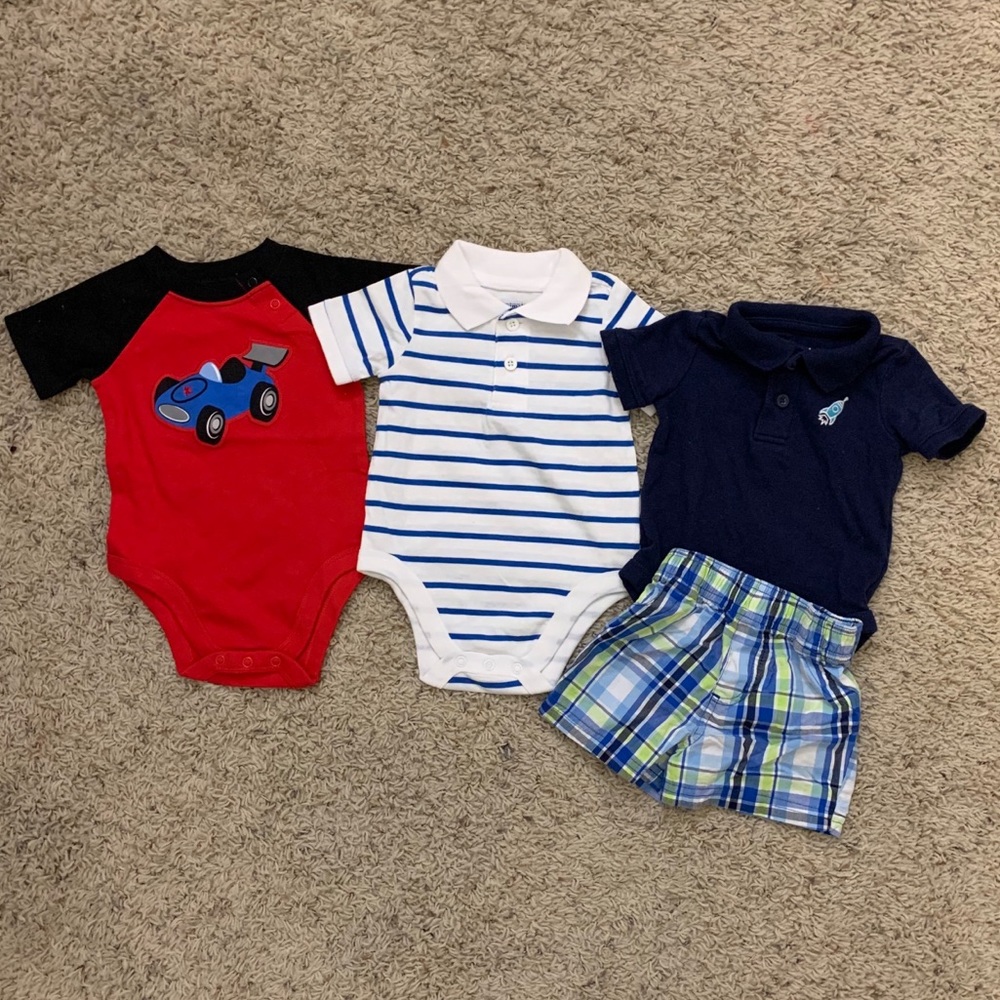 4 piece baby boy bundle